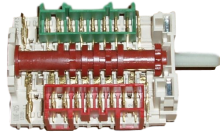 Originální přepínač trouby bez možnosti uchycení termostatu pro sporáky Gorenje Mora - 296331