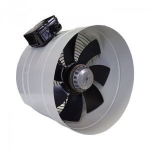 Ventilátor průmyslový do potrubí axiální Vent uni EKF 200 AF, výkon 680 m3/h