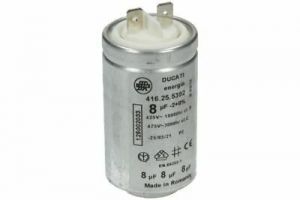 Odrušovací kondenzátor 8µF do sušiček Electrolux AEG Zanussi - 1250020334 AEG / Electrolux / Zanussi