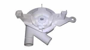 Příruba čerpadla, hlava, mechanický blok, turbína čerpadla myčka Whirlpool Indesit - C00055005 Whirlpool / Indesit
