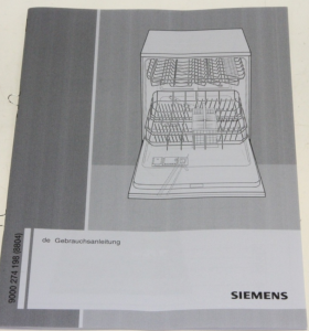 Návod k použití do myčky nádobí Bosch / Siemens - 00560671