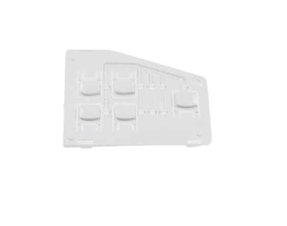 Blok tlačítek, klávesnice, destička, mřížka, držák bílý praček Candy Hoover - 41028658 Candy / Hoover