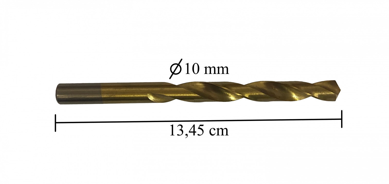 Vrták HSS 10,0 mm TITAN Univerzální