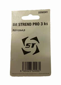 Bit Strend Pro S2 plochý 0,6x4,0 mm, sada 3 kusy Univerzální
