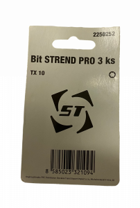 Bit Strend Pro S2 torx TX10, sada 3 kusy Univerzální