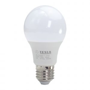 Tesla - LED žárovka BULB, E27, 5W, 230V, 470lm, 25 000h, 6500K studená bílá